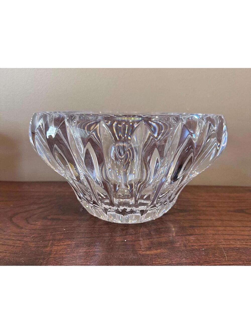 Vintage Reed & Barton Equinox Lead Crystal Bowl